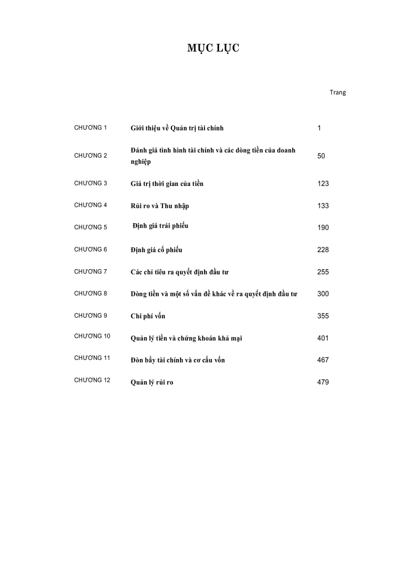 image for page Quản trị tài chính doanh nghiệp 1