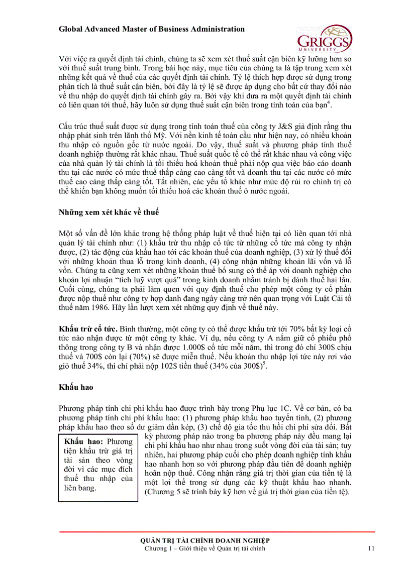 image for page Quản trị tài chính doanh nghiệp 1