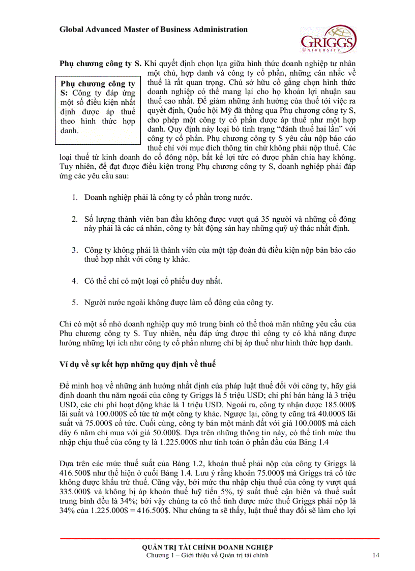 image for page Quản trị tài chính doanh nghiệp 1