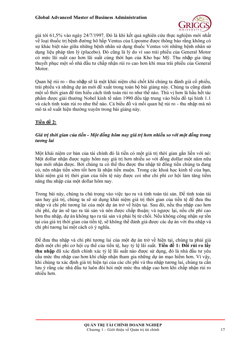 image for page Quản trị tài chính doanh nghiệp 1