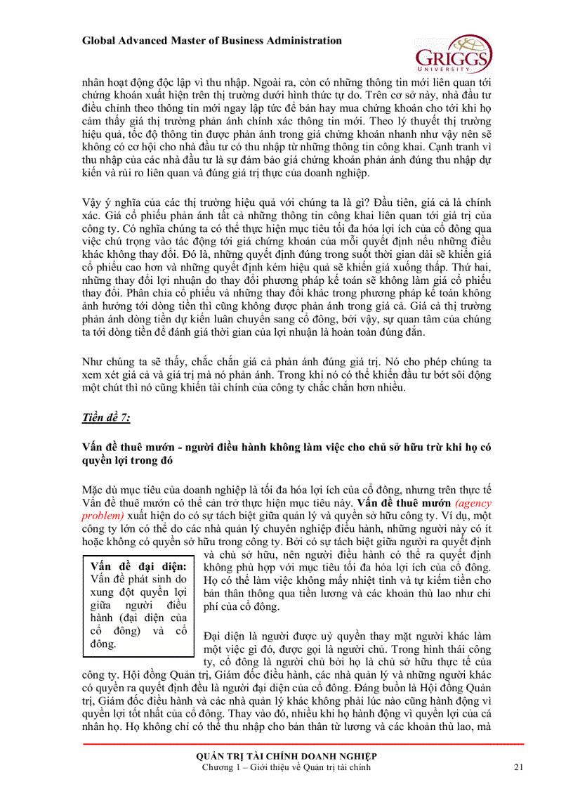 image for page Quản trị tài chính doanh nghiệp 1