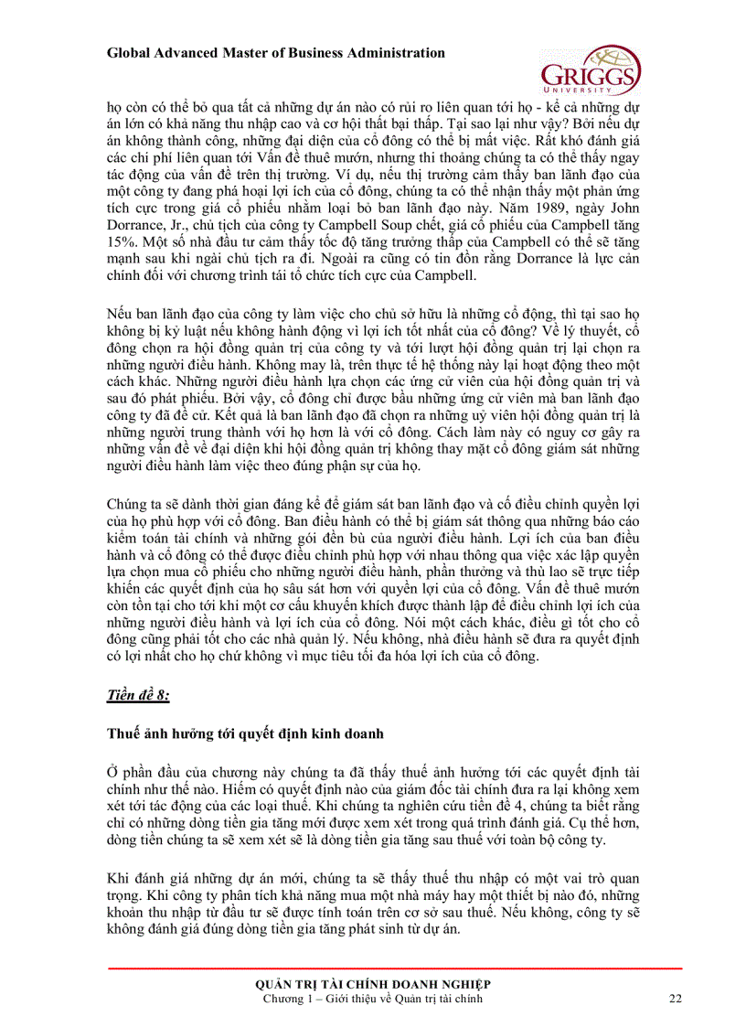 image for page Quản trị tài chính doanh nghiệp 1