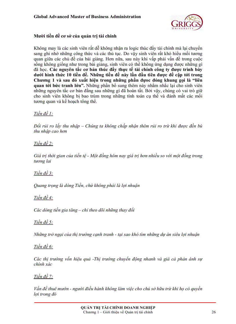 image for page Quản trị tài chính doanh nghiệp 1