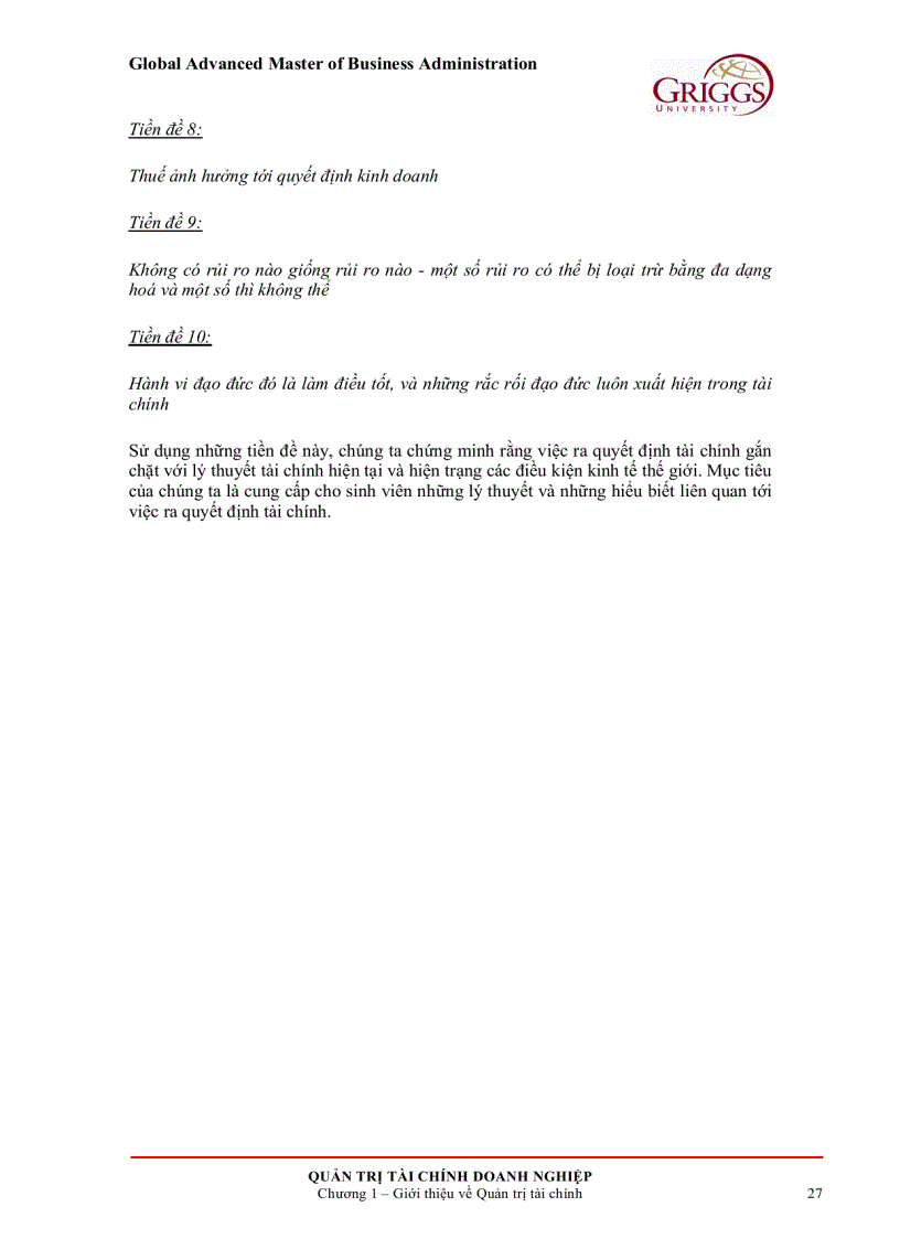 image for page Quản trị tài chính doanh nghiệp 1