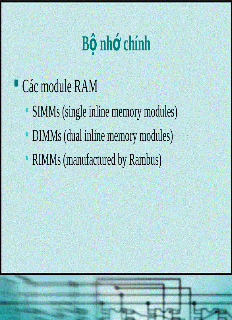 image for page Chương 1 Giới thiệu về Phần cứng của máy tính PC