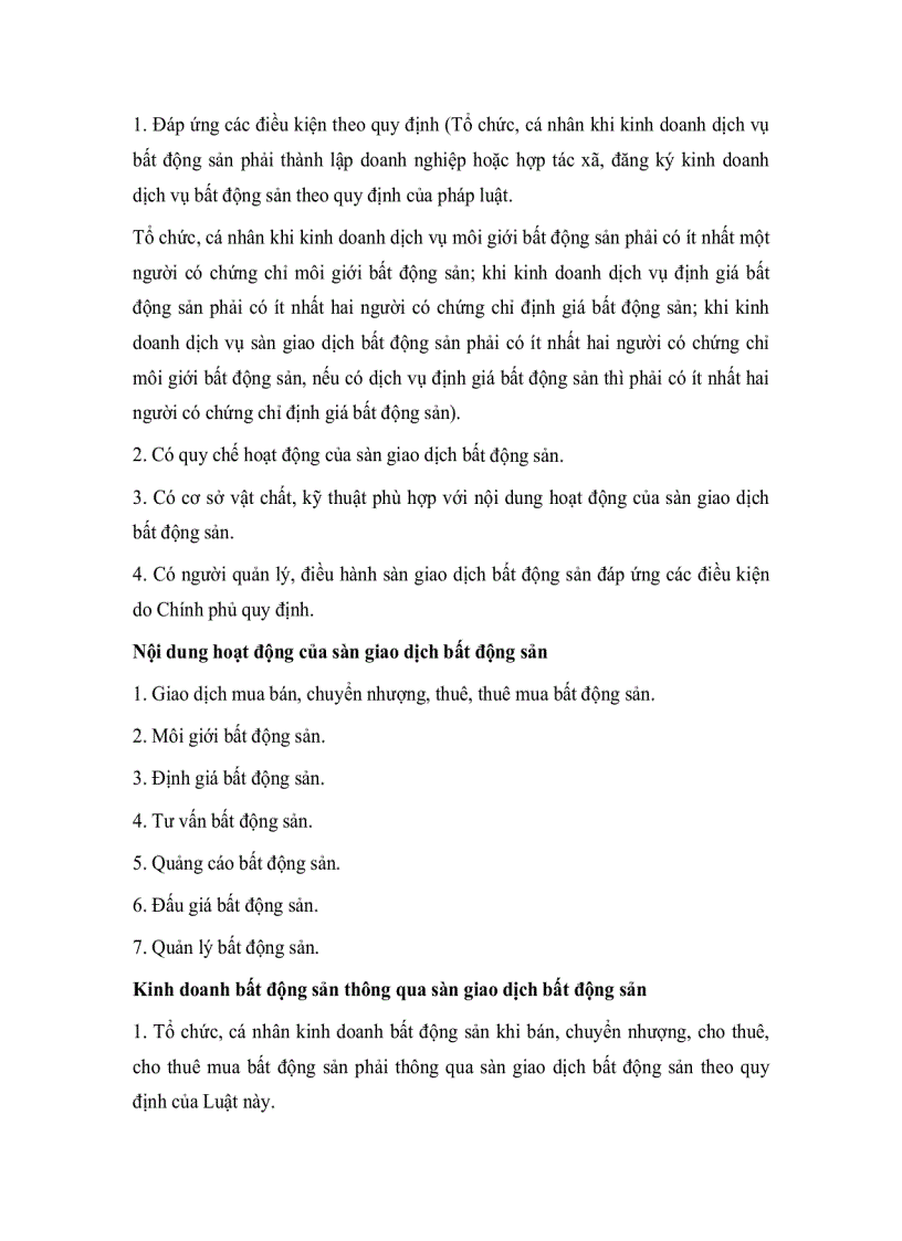 image for page Quản lý nhà nước về sàn giao dịch bất động sản