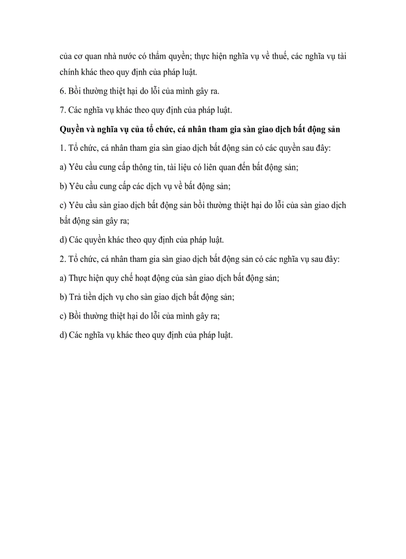 image for page Quản lý nhà nước về sàn giao dịch bất động sản