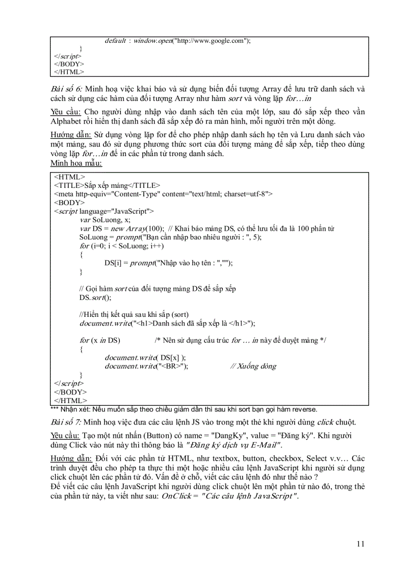 image for page Lập trình html