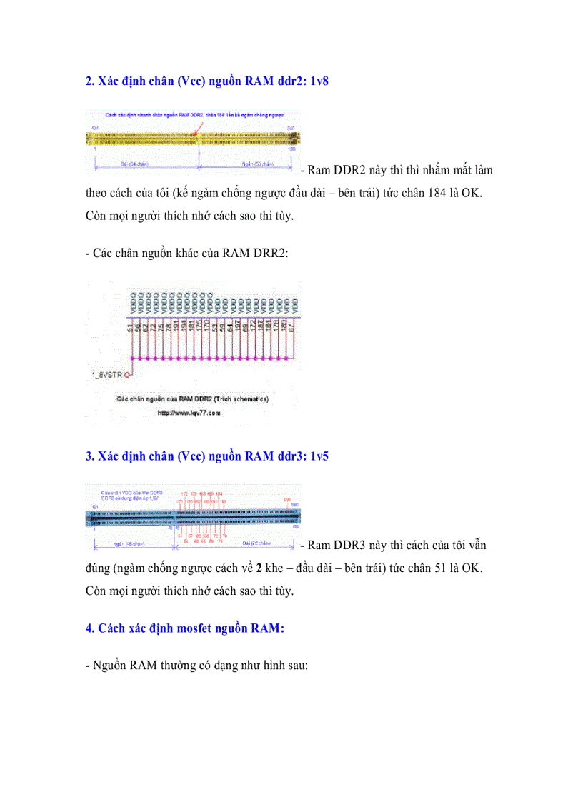 image for page Mainboard Hướng dẫn làm chân chipset