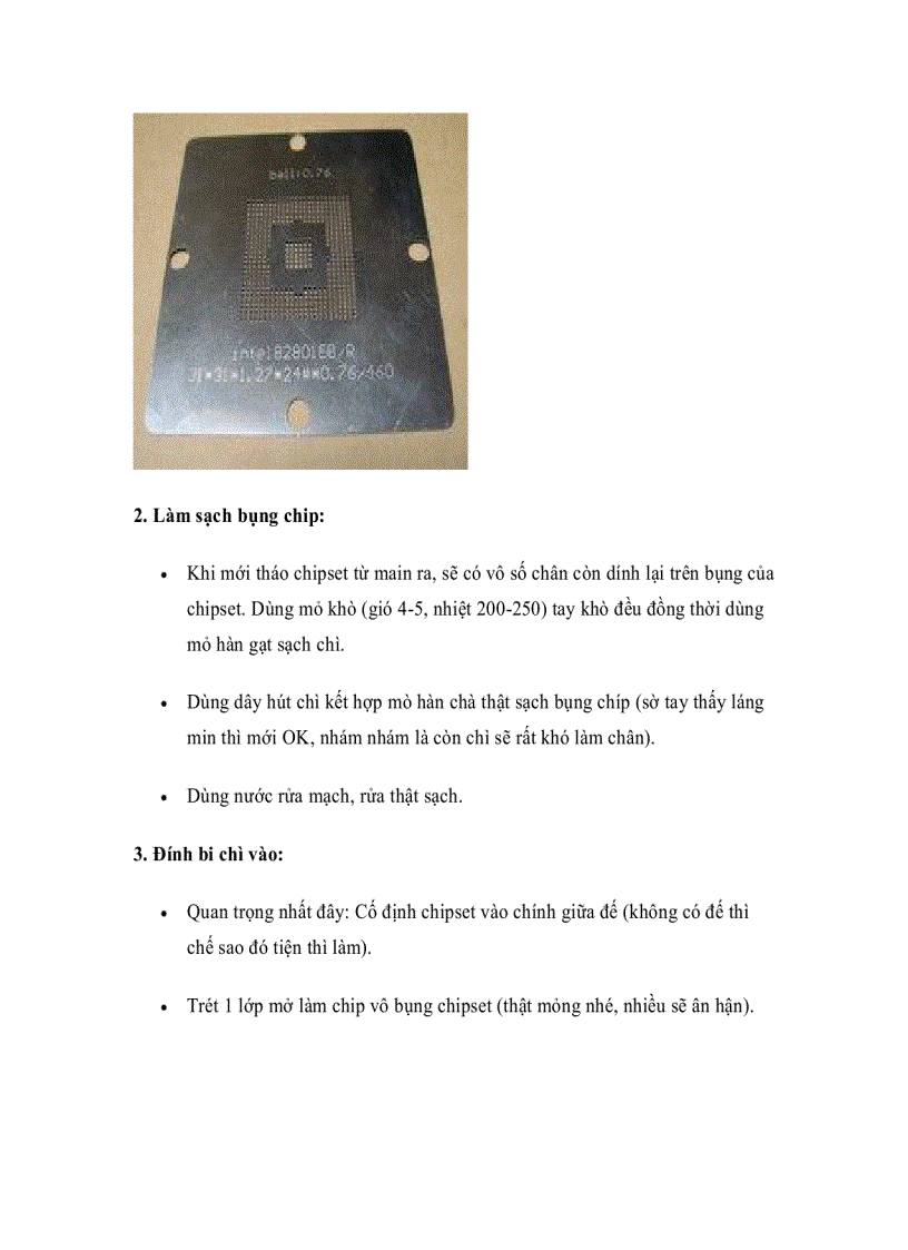 image for page Mainboard Nạp bios với PCB50 của TME