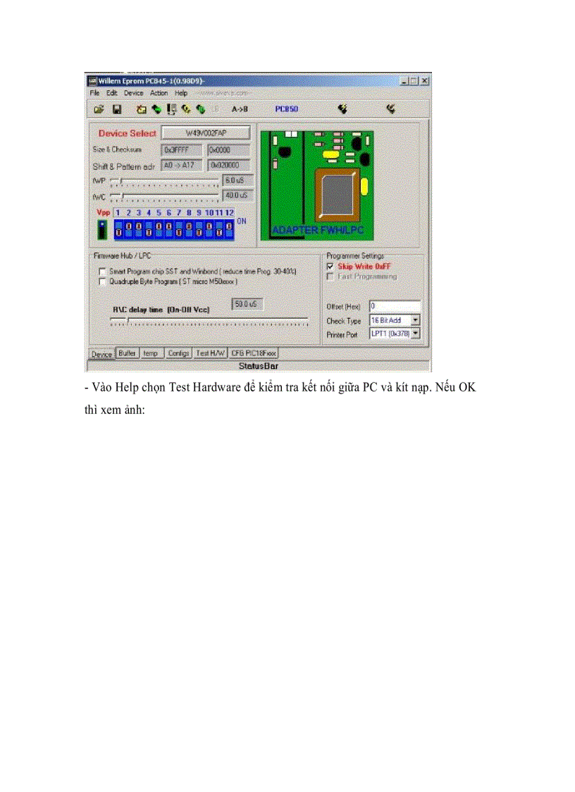 Mainboard Cách nạp lại BIOS ROM