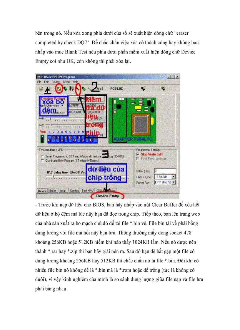 image for page Mainboard Cách nạp lại BIOS ROM