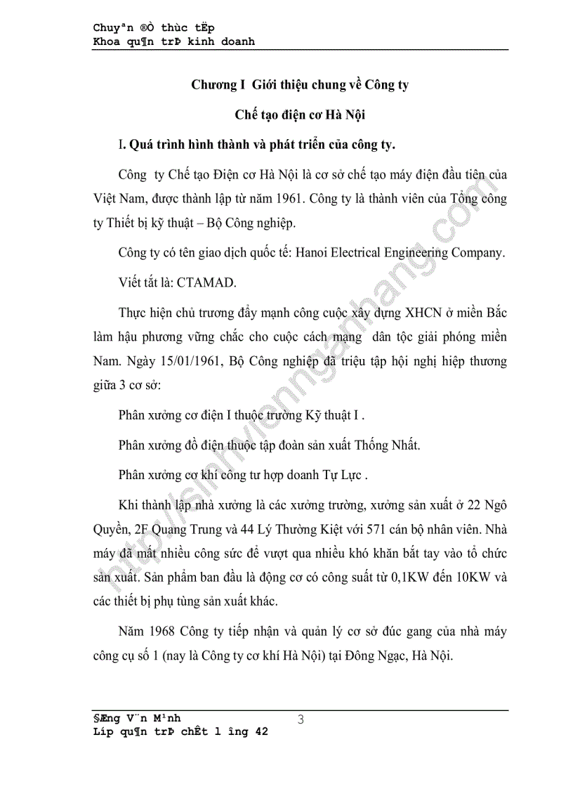 image for page Hoàn thiện công tác xây dựng hệ thống tài liệu trong quá trình áp dụng iso 9000 tại công ty chế tạo điện cơ