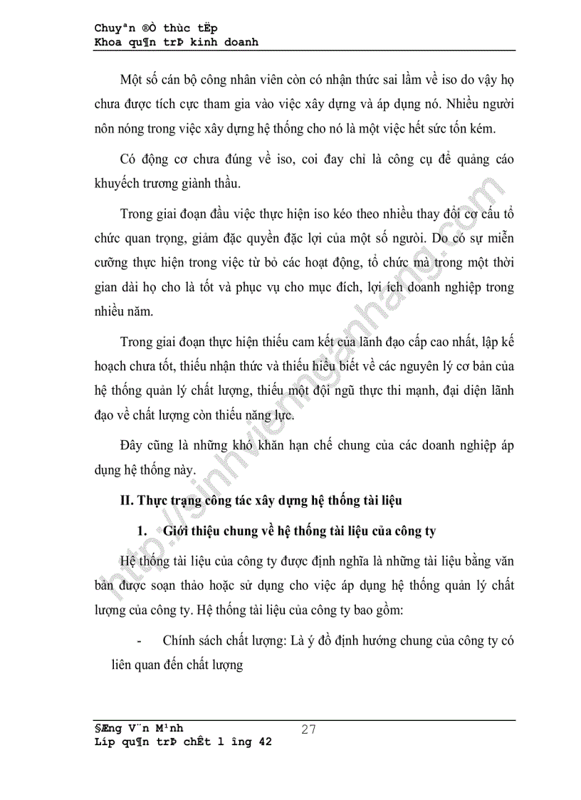 image for page Hoàn thiện công tác xây dựng hệ thống tài liệu trong quá trình áp dụng iso 9000 tại công ty chế tạo điện cơ