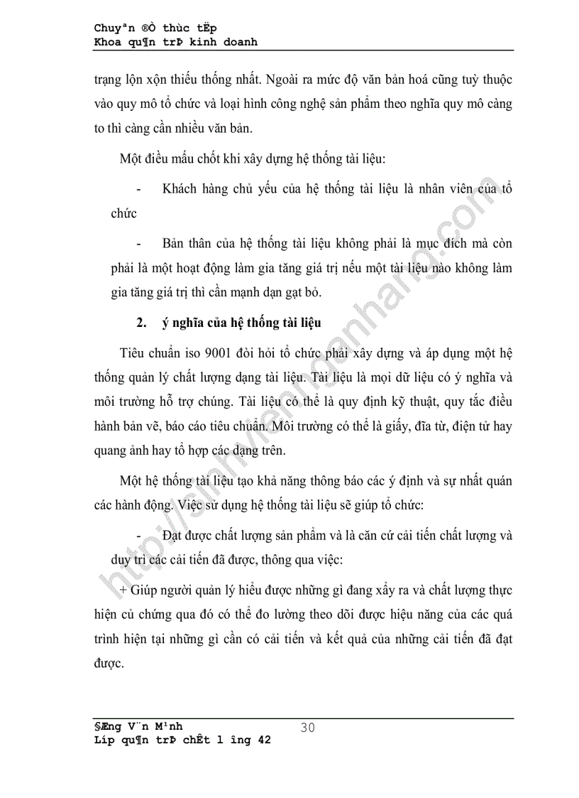 image for page Hoàn thiện công tác xây dựng hệ thống tài liệu trong quá trình áp dụng iso 9000 tại công ty chế tạo điện cơ