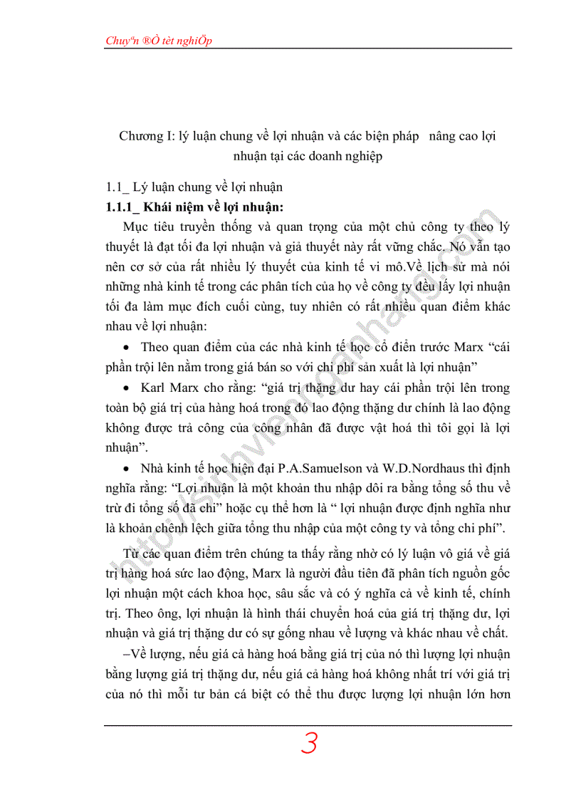 image for page Lợi nhuận và giải pháp gia tăng lợi nhuận tại Công ty Xây lắp Phát triển nhà số 1
