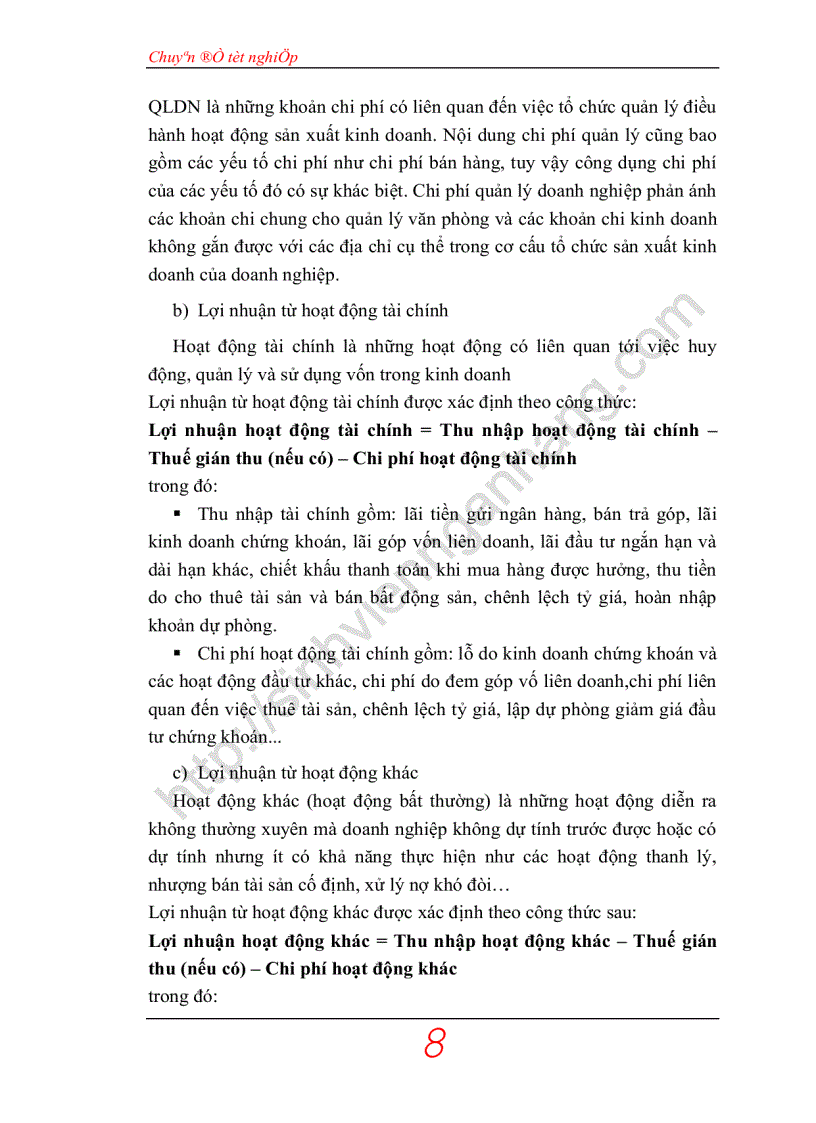 image for page Lợi nhuận và giải pháp gia tăng lợi nhuận tại Công ty Xây lắp Phát triển nhà số 1