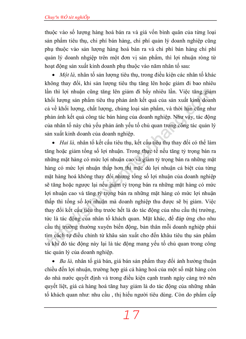 image for page Lợi nhuận và giải pháp gia tăng lợi nhuận tại Công ty Xây lắp Phát triển nhà số 1