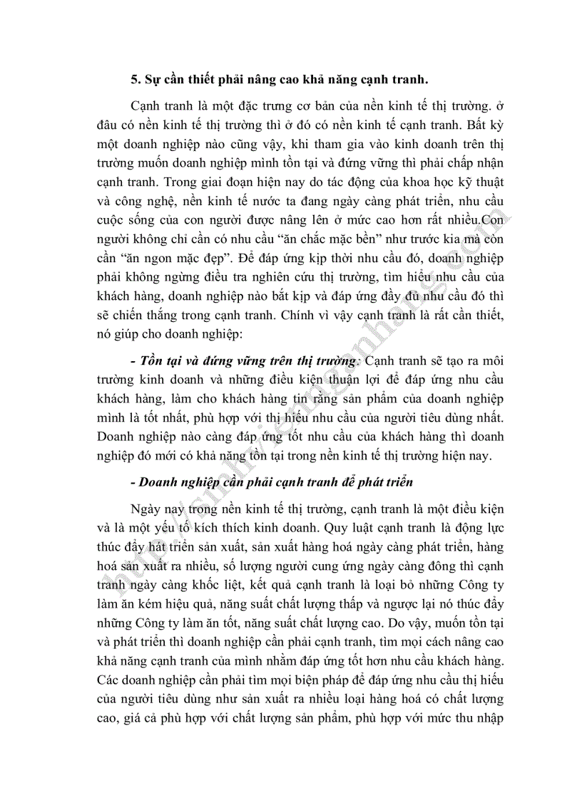 image for page Một số giải pháp nhằm nâng cao khả năng cạnh tranh của Công ty may Hồ Gươm