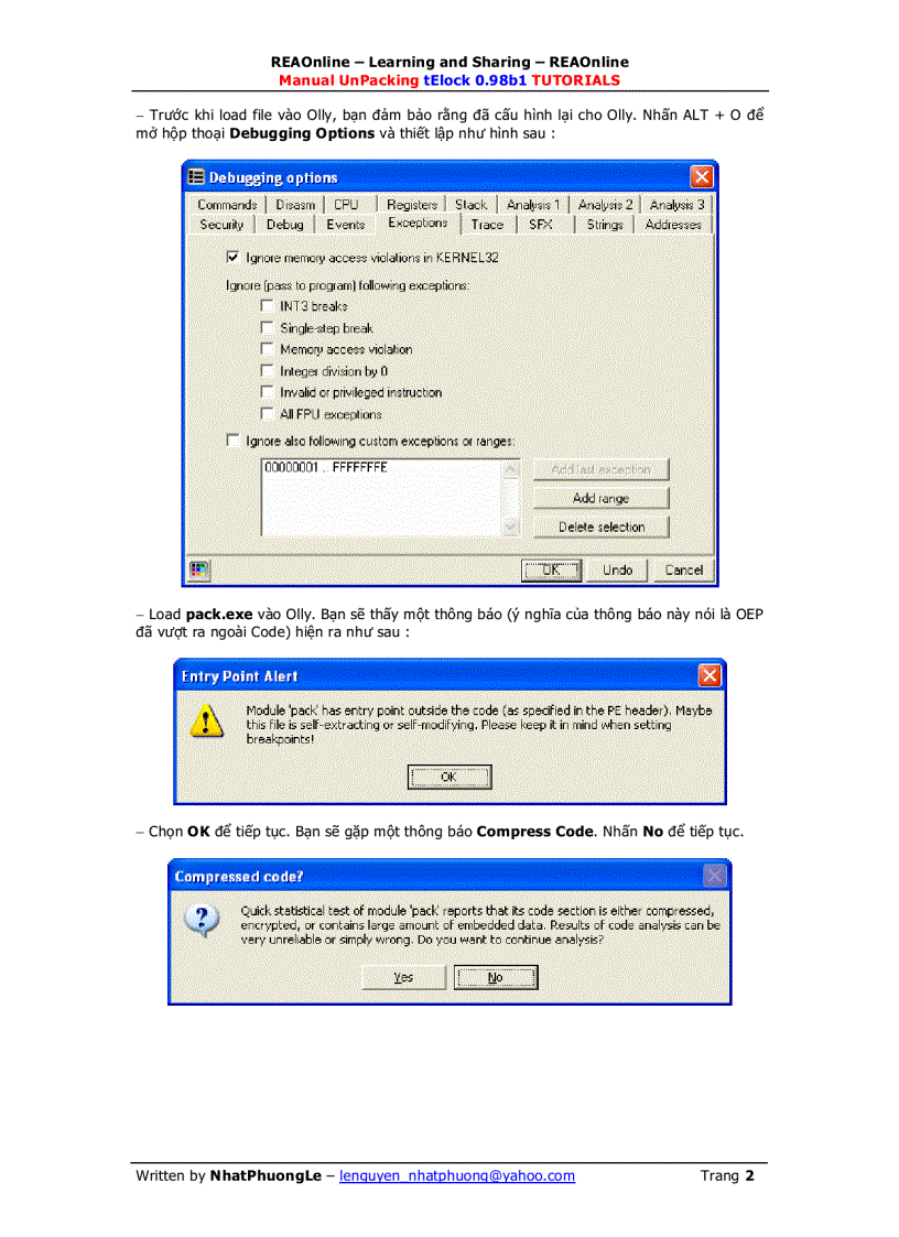 image for page Manual Unpacking telock 0 98b1 tutorials
