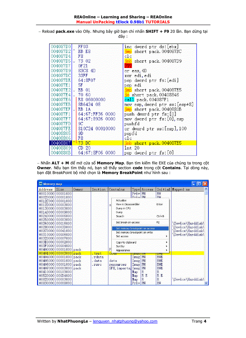 image for page Manual Unpacking telock 0 98b1 tutorials