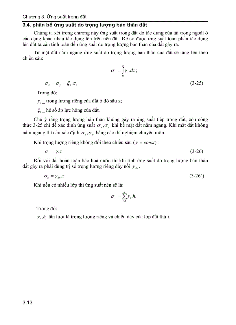image for page Ứng suất trong đất