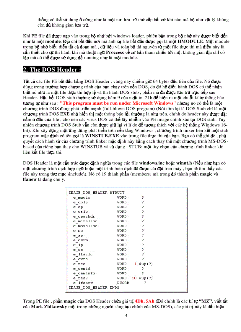 image for page Portable executable file format