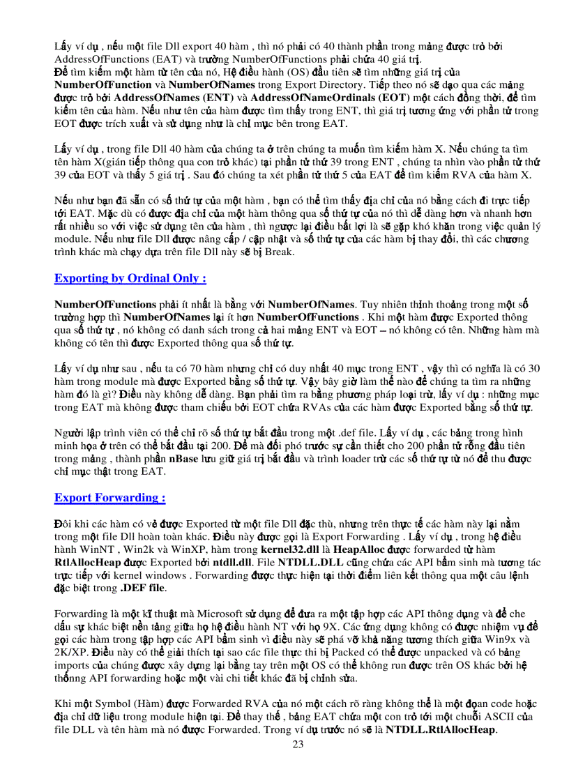 image for page Portable executable file format
