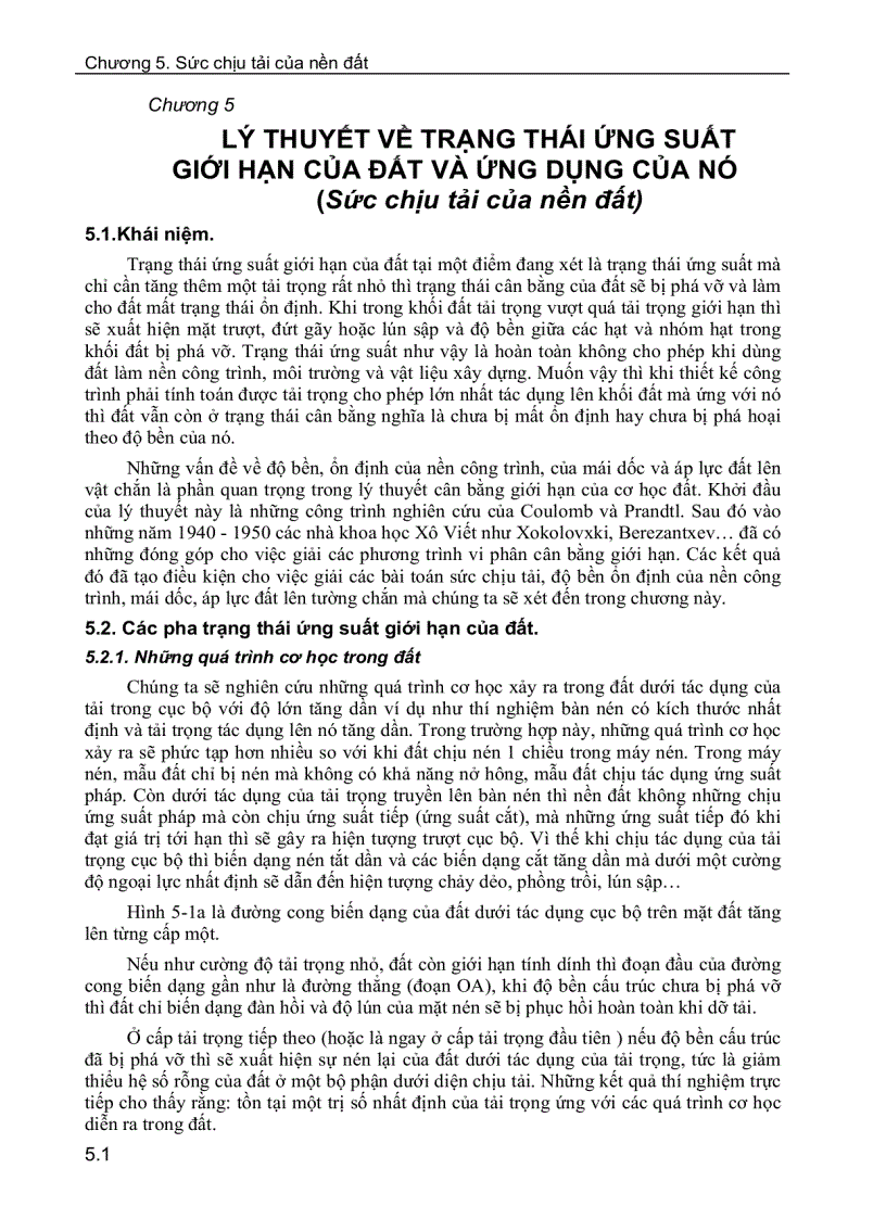 image for page Lý thuyết về trạng thái ứng suất giới hạn của đất và ứng dụng của nó