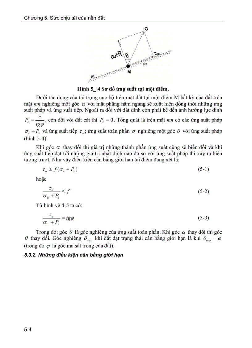 image for page Lý thuyết về trạng thái ứng suất giới hạn của đất và ứng dụng của nó
