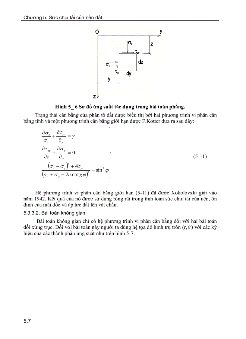 image for page Lý thuyết về trạng thái ứng suất giới hạn của đất và ứng dụng của nó
