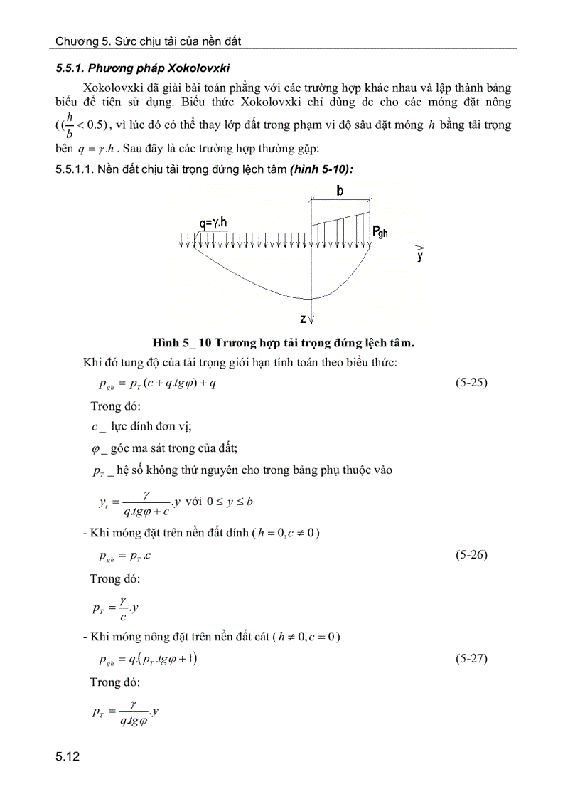 image for page Lý thuyết về trạng thái ứng suất giới hạn của đất và ứng dụng của nó