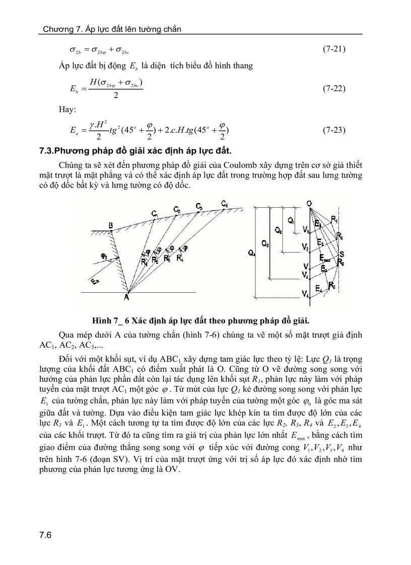 image for page Áp lực đất lên tường chắn