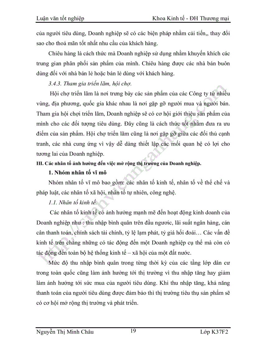 image for page Cơ sở lý luận về ổn định và mở rộng thị trường của các Doanh nghiệp