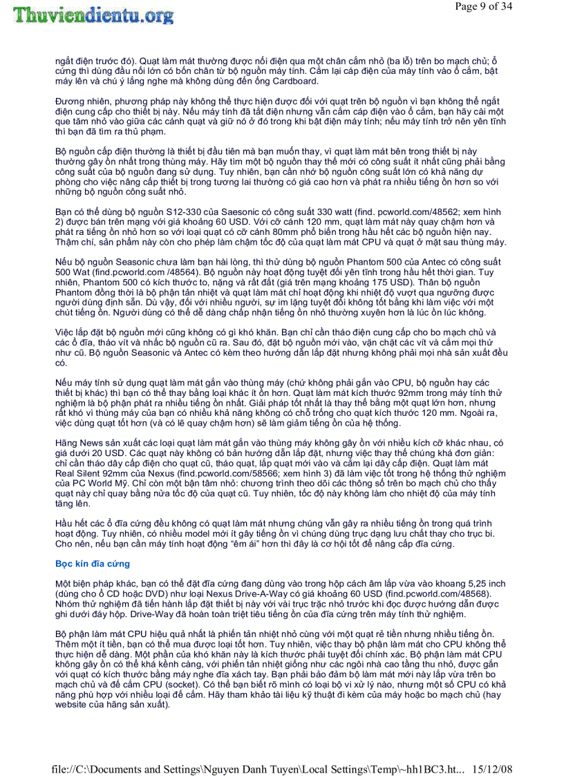 image for page Thủ thuật cắt BAD ổ cứng