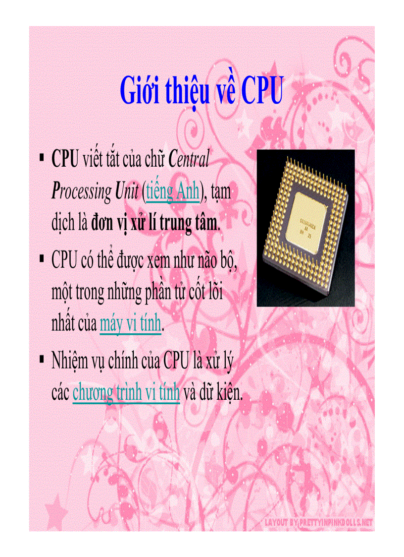image for page Tổng quan về CPU