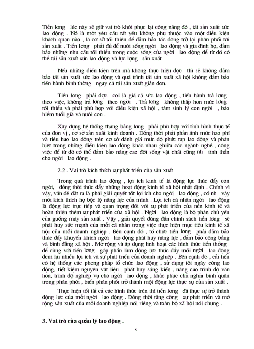 image for page Một số vấn đề về quản lý lao động tiền lương ở Công ty vận taỉ ô tô số 3