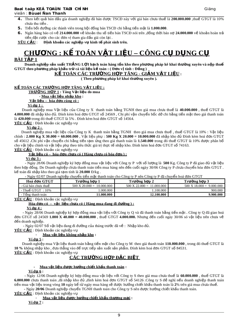 image for page Bài tập kế toán tài chính 2