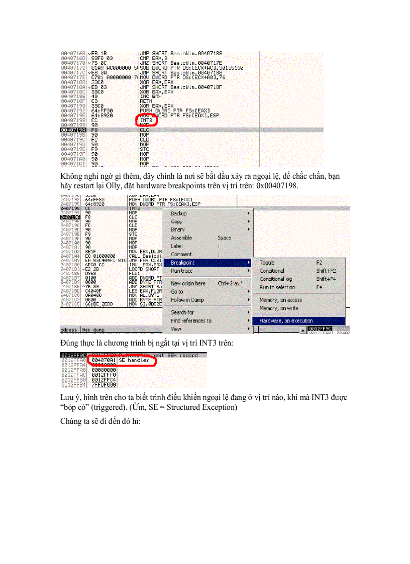 image for page Analyze ACProtect s use of HardWare Debug Register Lunar of ARTeam