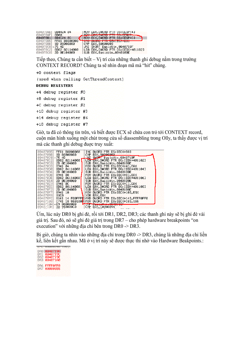 image for page Analyze ACProtect s use of HardWare Debug Register Lunar of ARTeam