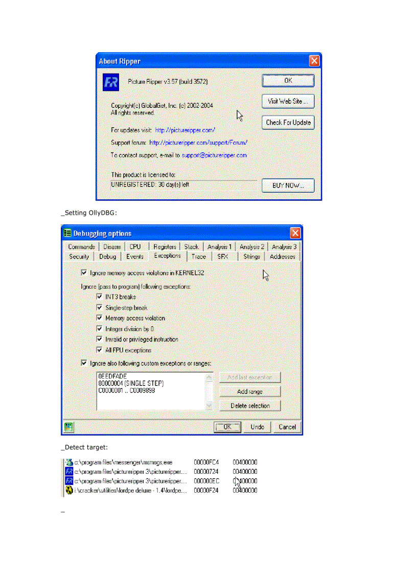 image for page Armadillo 4 xx Import Elimination Nanomites Complete tut