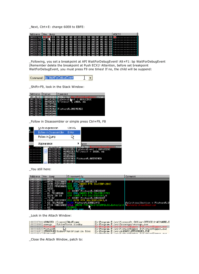 image for page Armadillo 4 xx Import Elimination Nanomites Complete tut