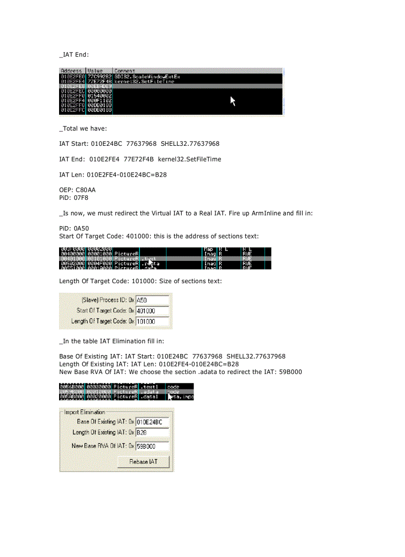 image for page Armadillo 4 xx Import Elimination Nanomites Complete tut