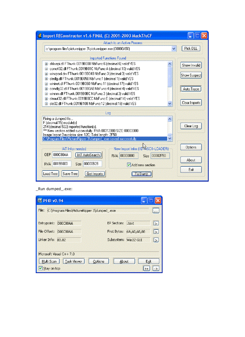 image for page Armadillo 4 xx Import Elimination Nanomites Complete tut
