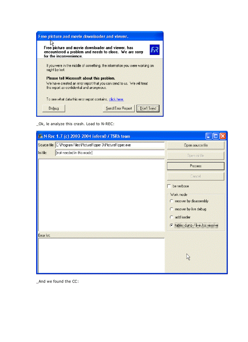 image for page Armadillo 4 xx Import Elimination Nanomites Complete tut