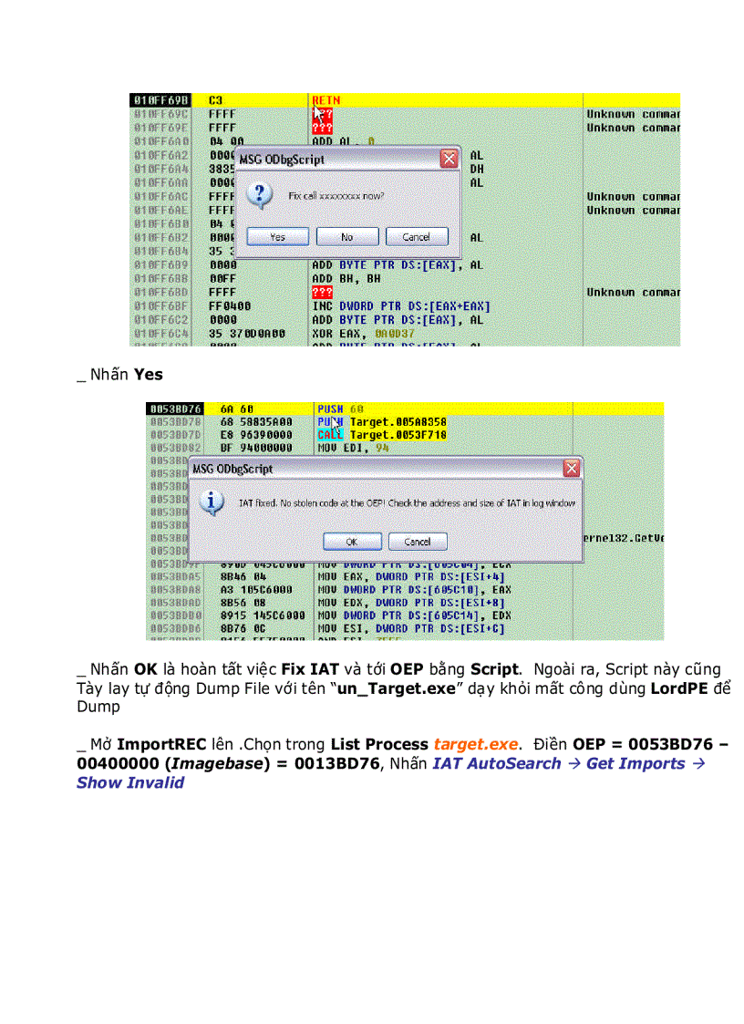 image for page Unpacking ASProtect 2 3 SKE build 06 26