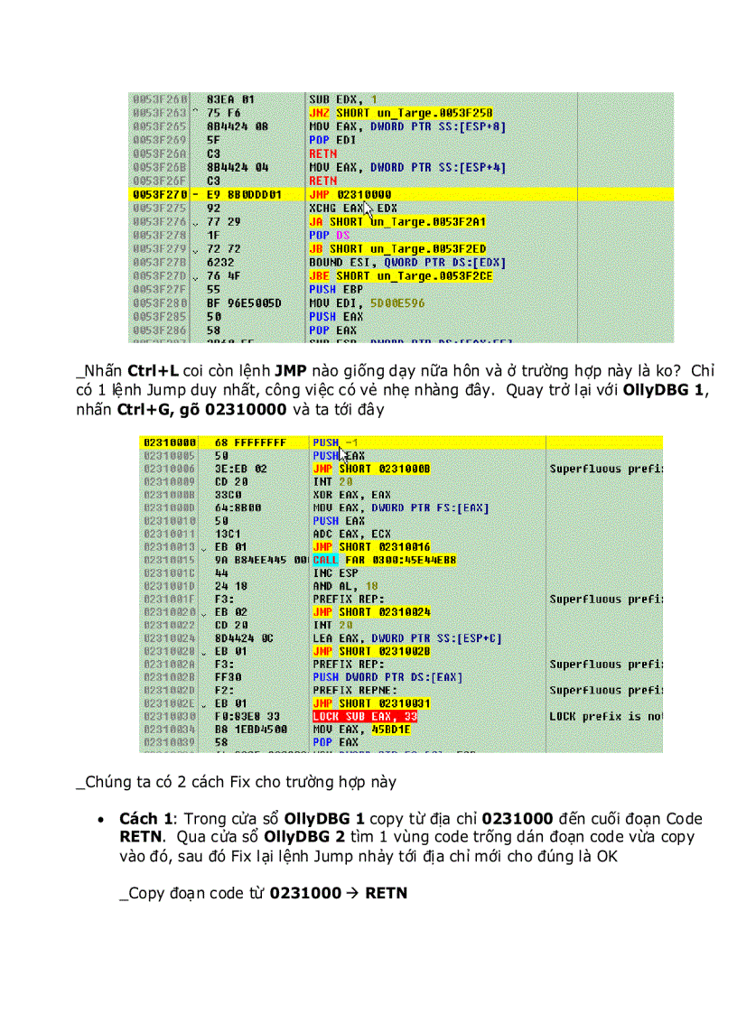 image for page Unpacking ASProtect 2 3 SKE build 06 26