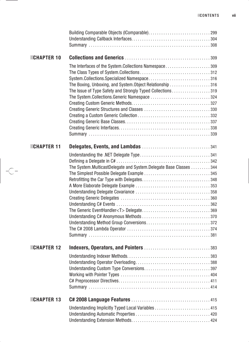 image for page Pro C 2008 and the NET 3 5 Platform