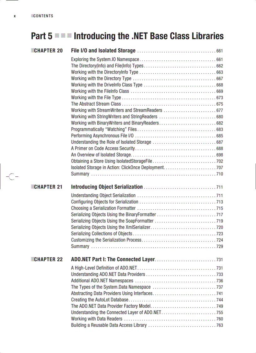 image for page Pro C 2008 and the NET 3 5 Platform