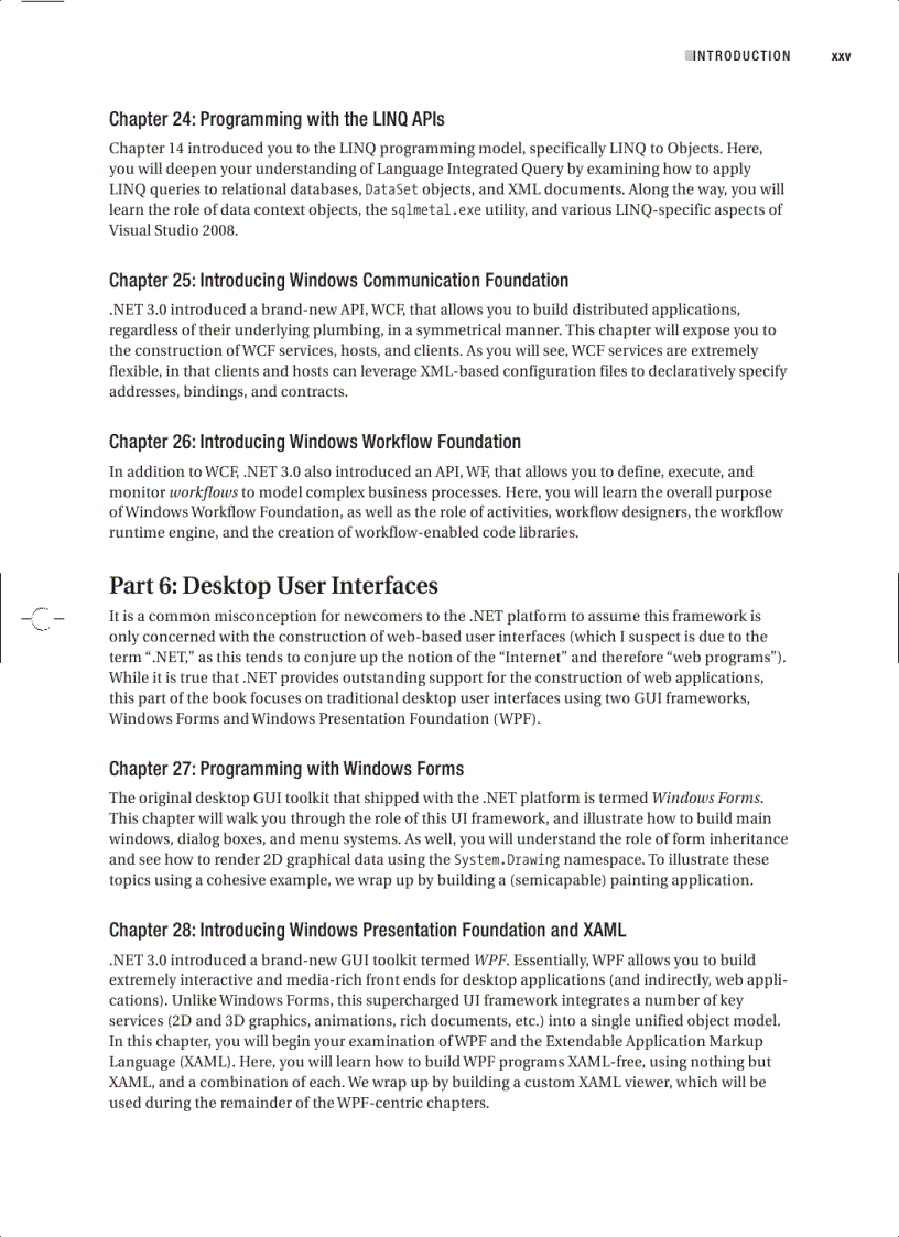 image for page Pro C 2008 and the NET 3 5 Platform